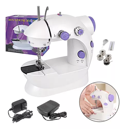 Vista 2 de Mini maquina de coser con mesa